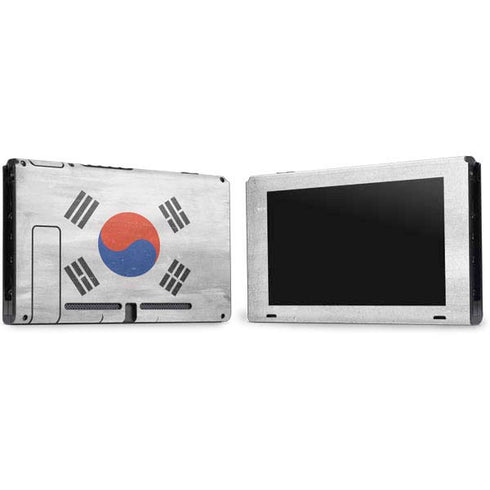 South Korean Flag Distressed Nintendo Switch Bundle Skin